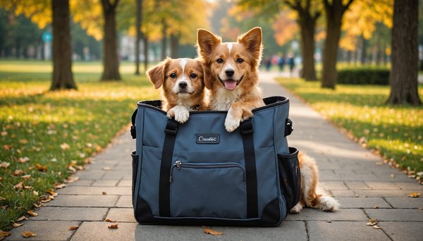 Le porte chien ventral : pratique et confortable pour vos sorties.